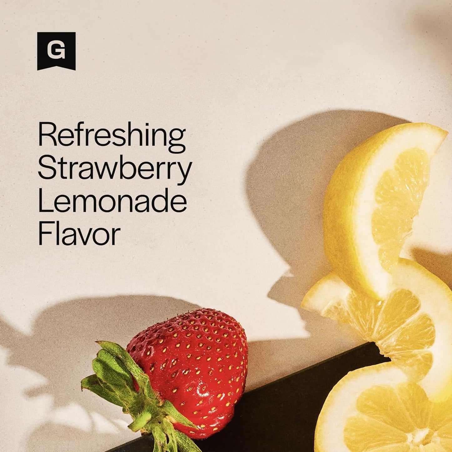 Caffeine-Free Pre Workout Powder with Creatine & BCAA's, Energy & Muscle Support, Strawberry Lemonade - 14 Servings