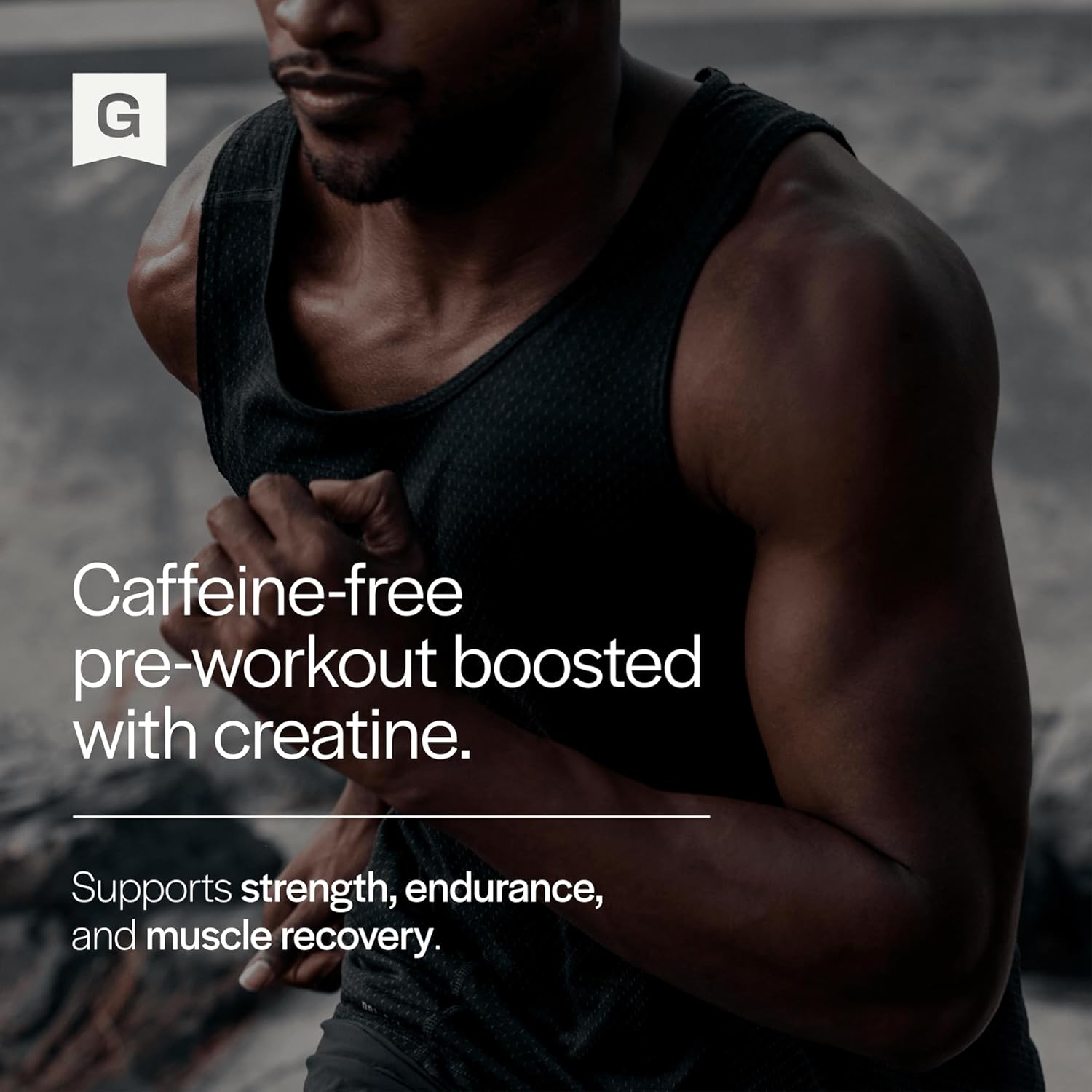 Caffeine-Free Pre Workout Powder with Creatine, L Citrulline, Beta Alanine, BCAA's for Energy & Muscle Support - Watermelon Flavor (14 Servings)