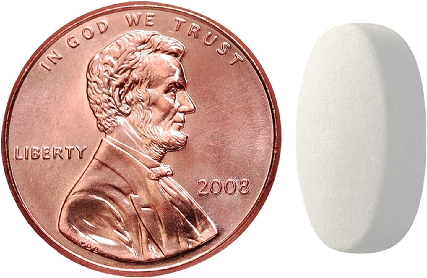 Calcium, Magnesium, Zinc & Vitamin D3 Tablets for Bone Strength - 300 Count