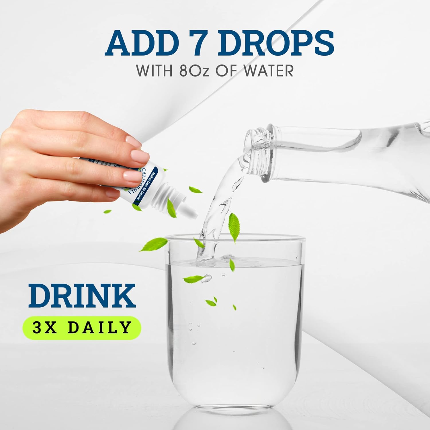 California Nutrition Cell Oxygenator Liquid Dietary Supplement, 1fl oz - Boost Immune System with Cell Food Oxygen Drops, Zinc, Trace Minerals, Amino Acids - Oxygen Boost Formula