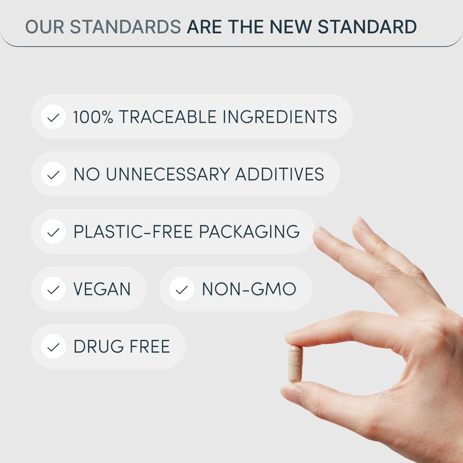 Calm & Relax Stress Relief Supplement - Cortisol Support with Magnesium, Ashwagandha, L-Theanine, B Complex - Non-GMO - 60 Capsules