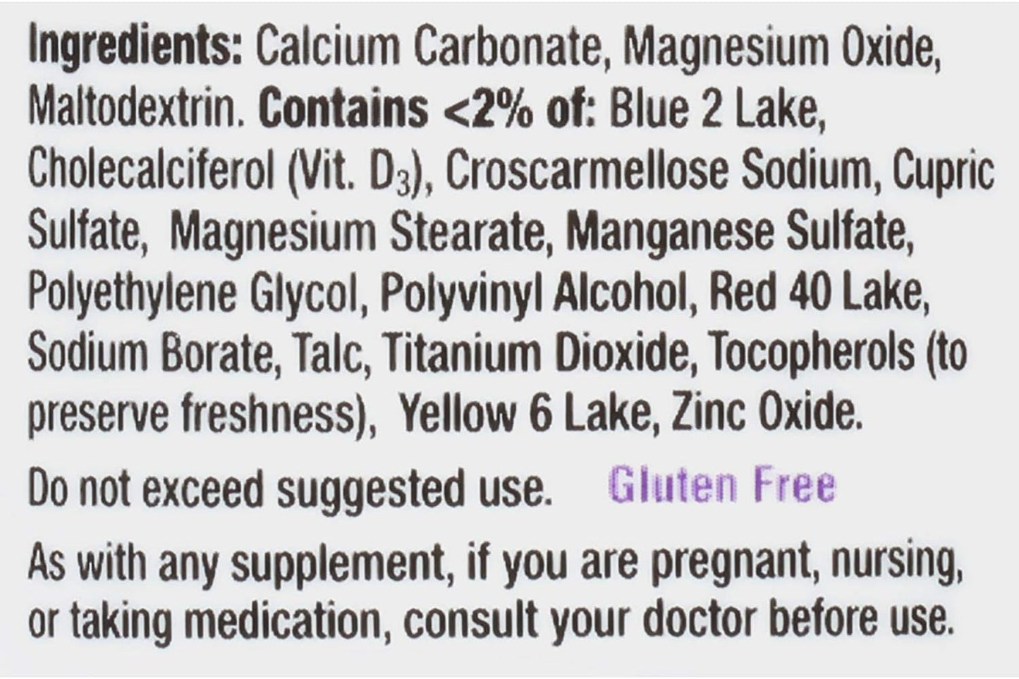 Caltrate Calcium and Vitamin D with Minerals, 600 mg + D3, 120 Tablets - 1 Pack