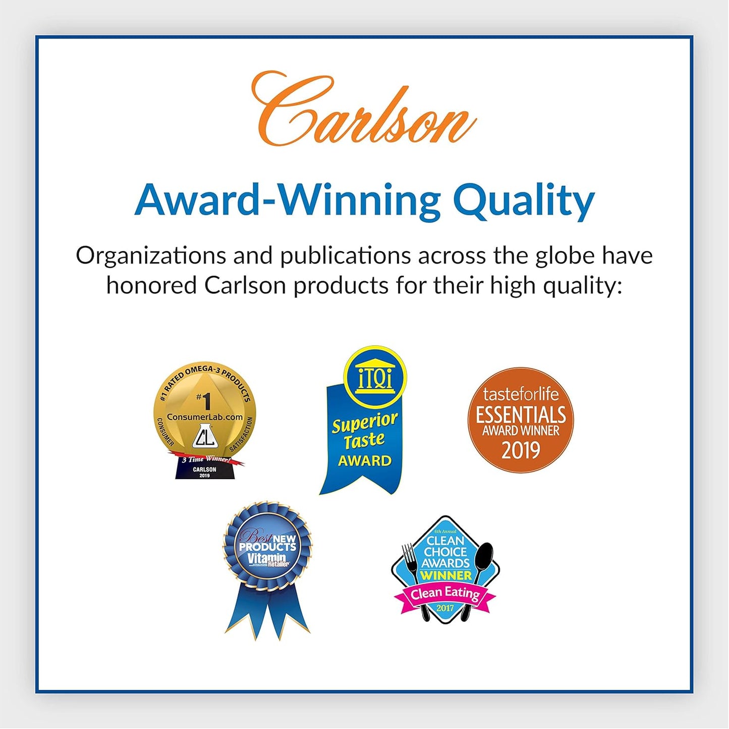 Carlson CoQ10 50mg Softgels for Energy and Heart Health - 60 Count