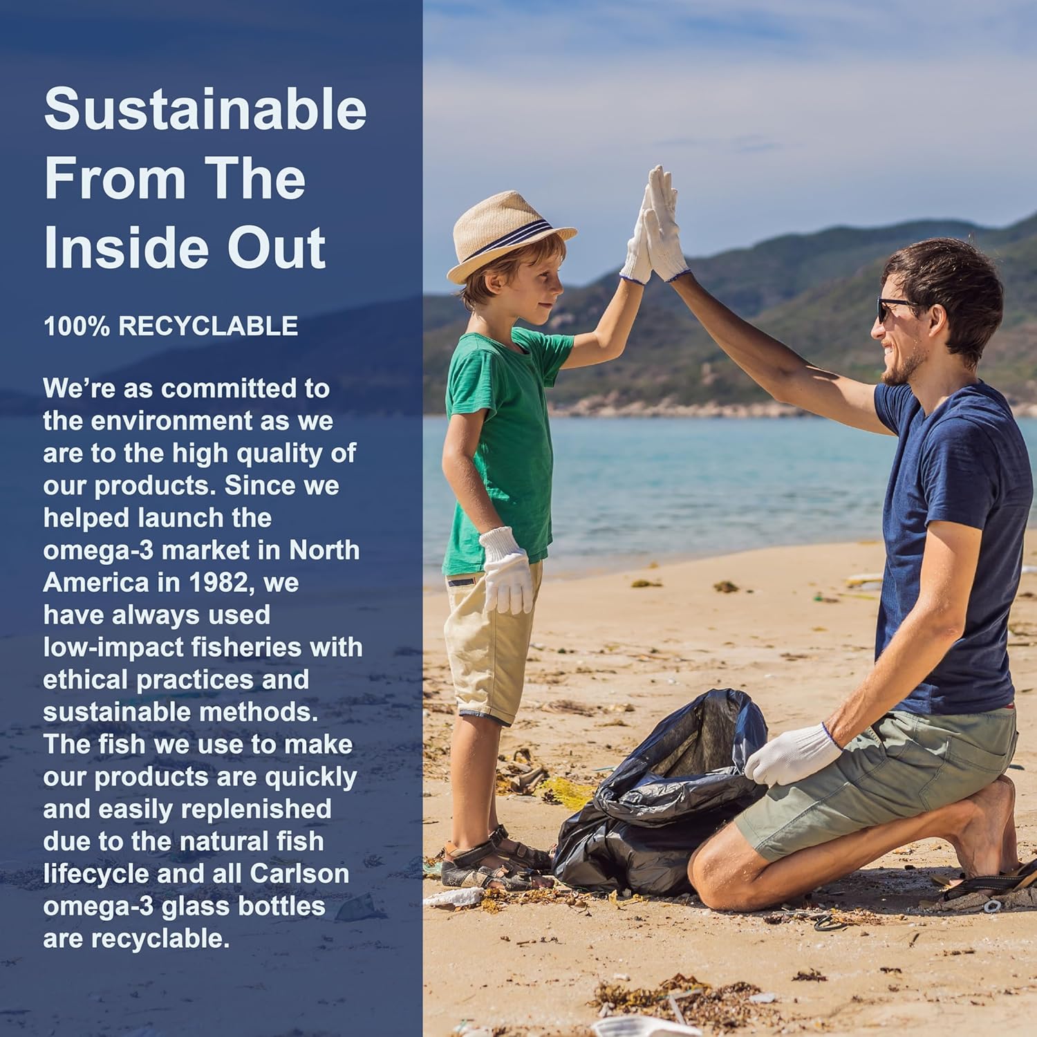 Carlson Labs Lemon-flavored Fish Oil Supplement, 16.9 oz Bottle