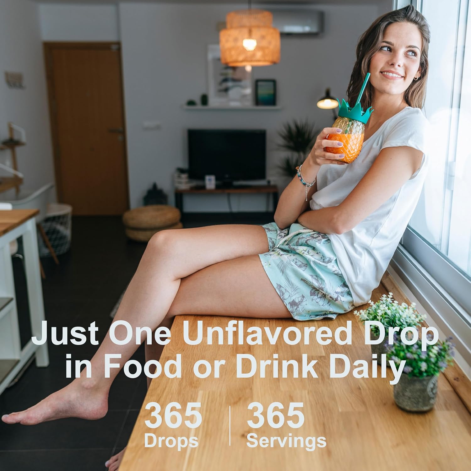 Carlson Super Daily D3 4000 IU Liquid Vitamin D3 Drops, 1-Year Supply, Unflavored, 365 Drops