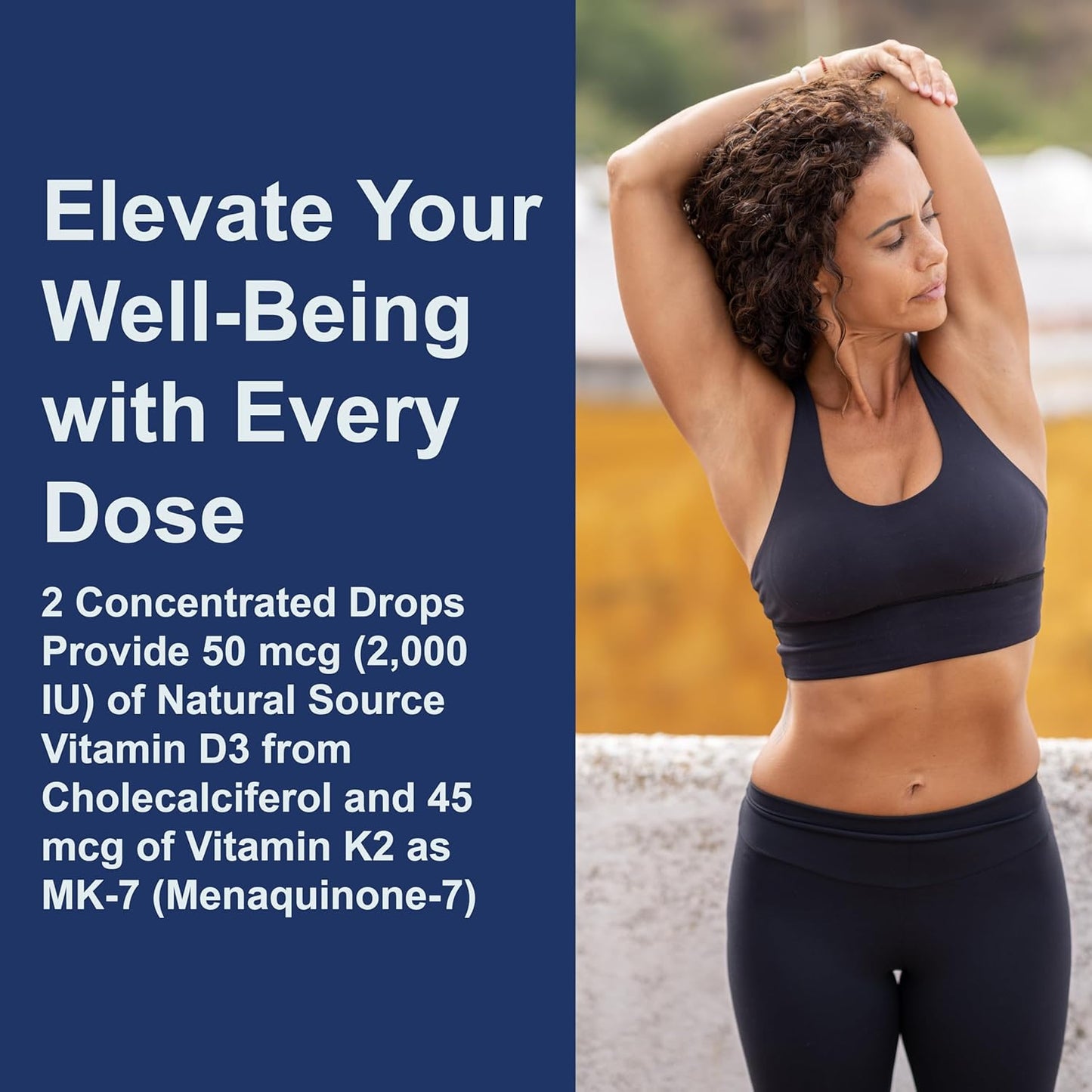 Carlson Super Daily D3 + K2, 50 mcg D3 + 45 mcg MK-7, Heart & Bone Health, 360 Liquid Drops, 10.16 ml