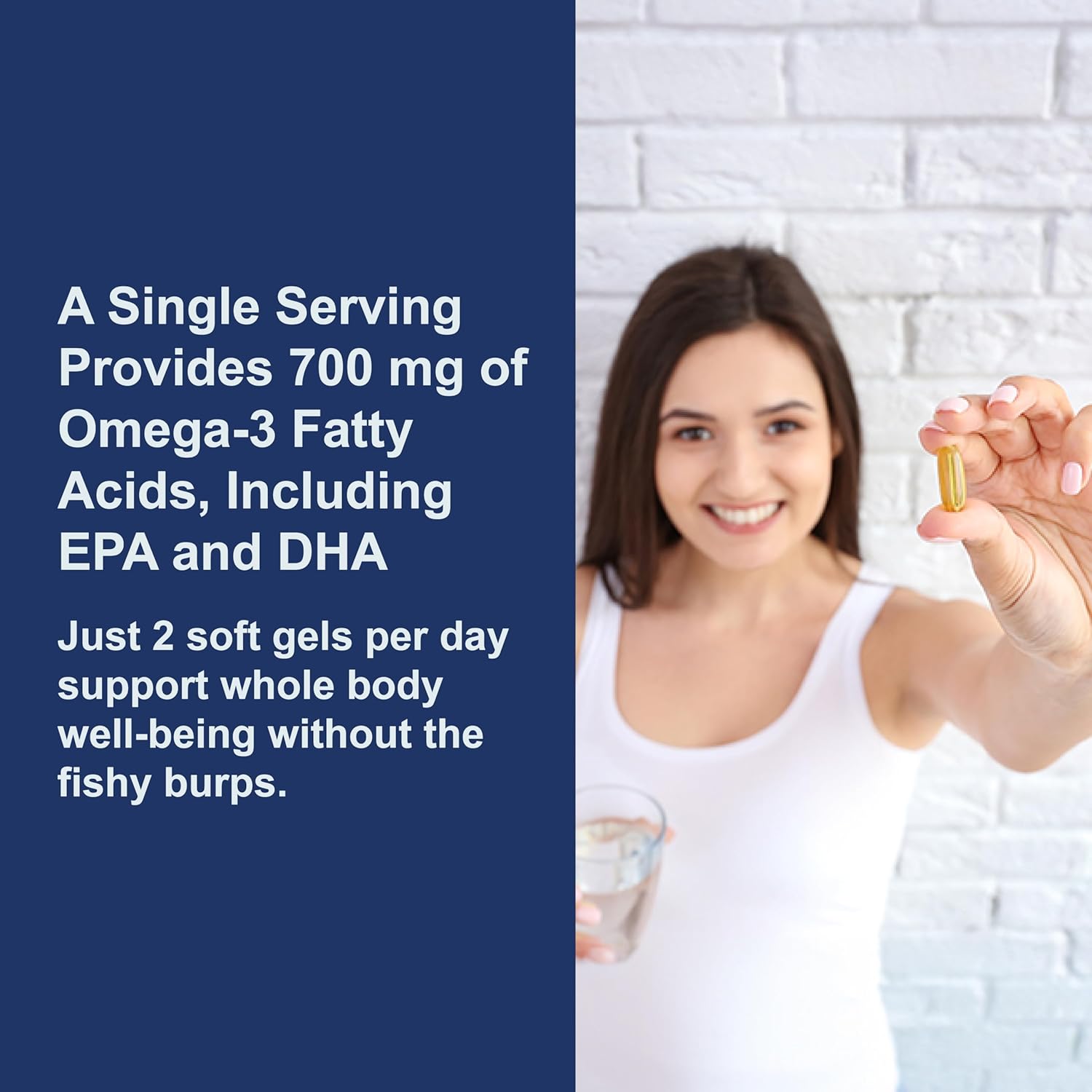 Carlson Very Finest Norwegian Fish Oil Capsules, 700mg Omega-3s, Wild Caught & Sustainably Sourced, Orange, 150 Softgels