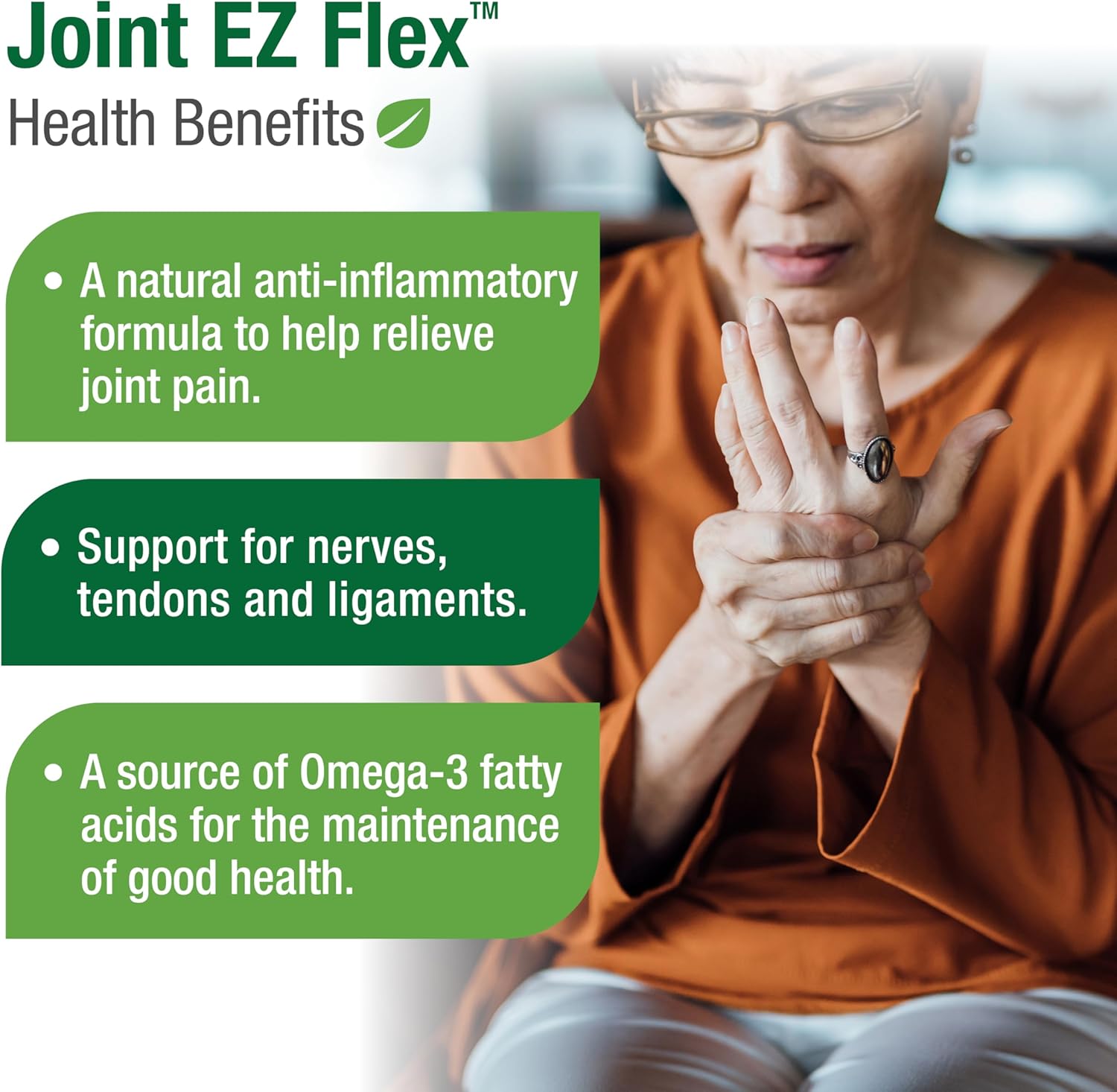 Carpal Tunnel Syndrome Relief Supplement - 60 Capsules