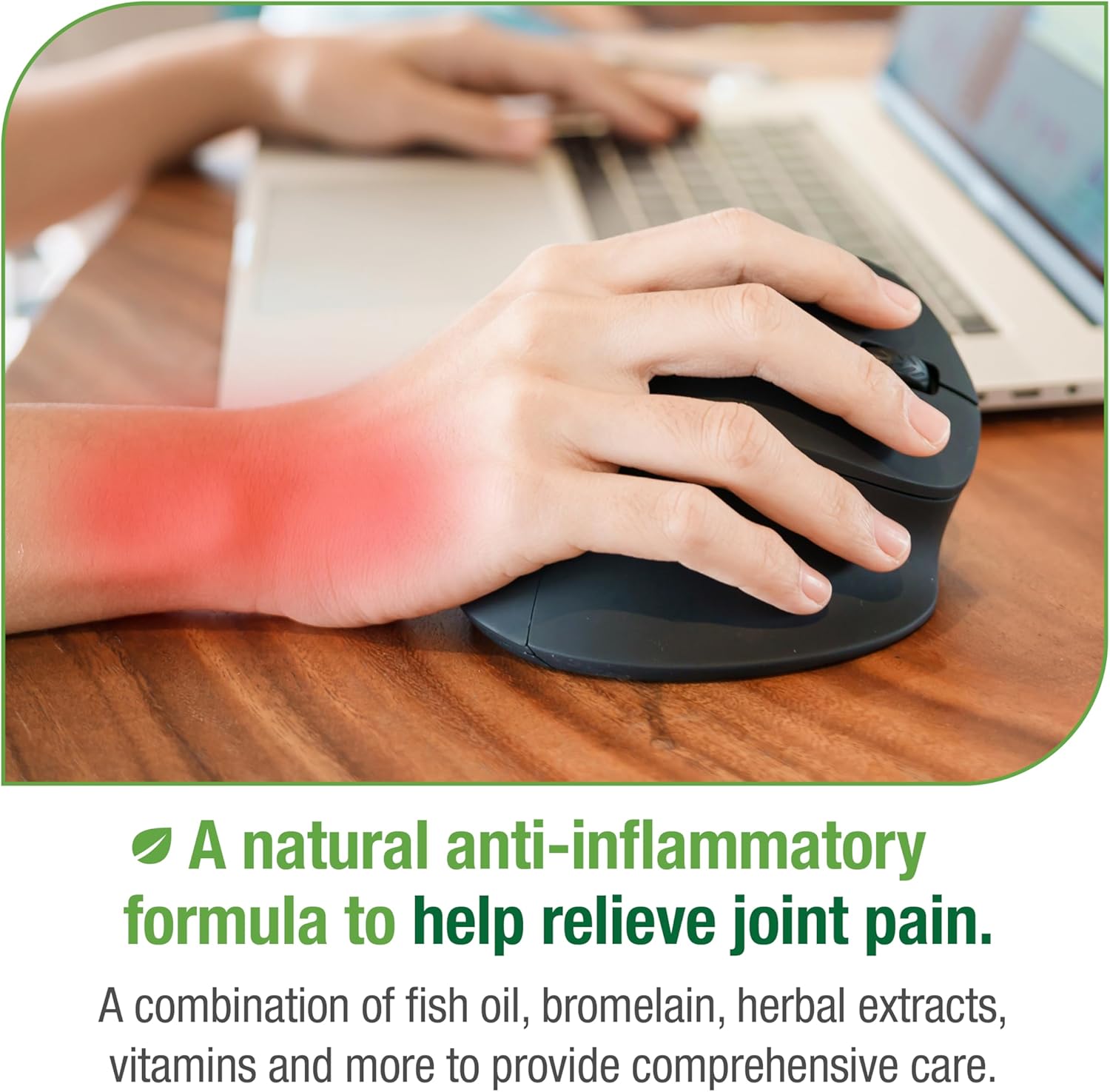 Carpal Tunnel Syndrome Relief Supplement - 60 Capsules