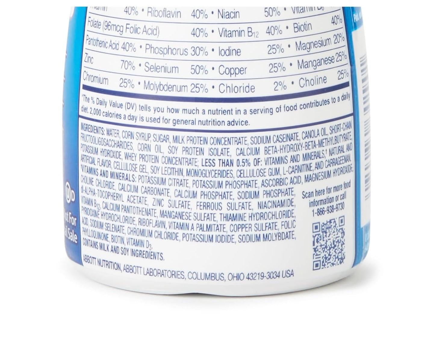 Case of 24 Ensure Enlive Vanilla Nutritional Drinks for Immune Support and Strength