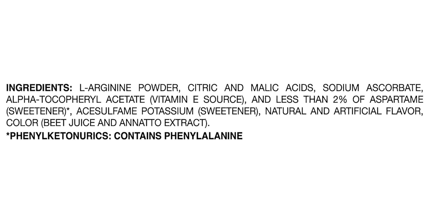 Case of 56 Nestle Arginaid Cherry 3oz Powder Packets - Variety Packaging
