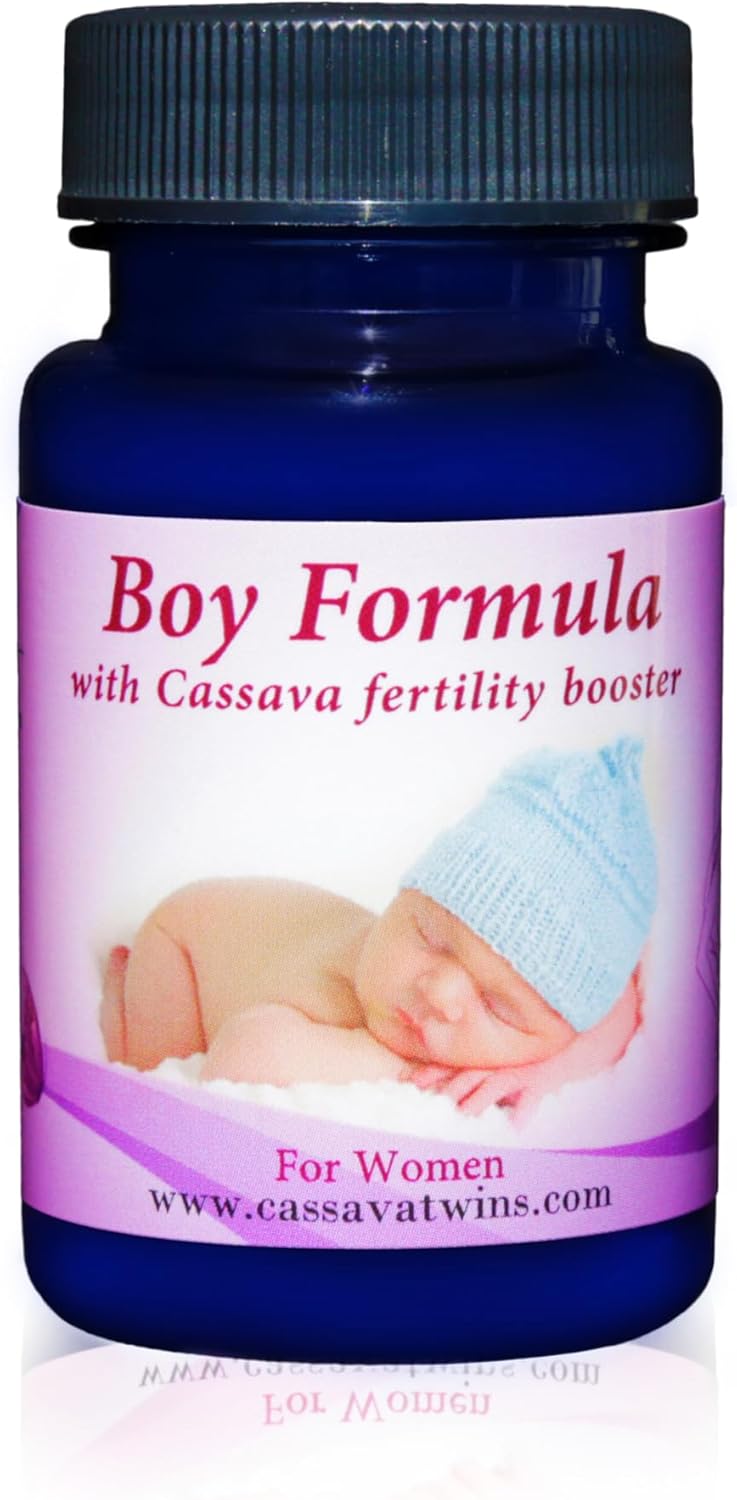 Cassava Twins Baby Boy Formula with Cassava Fertility Booster for Women (1)