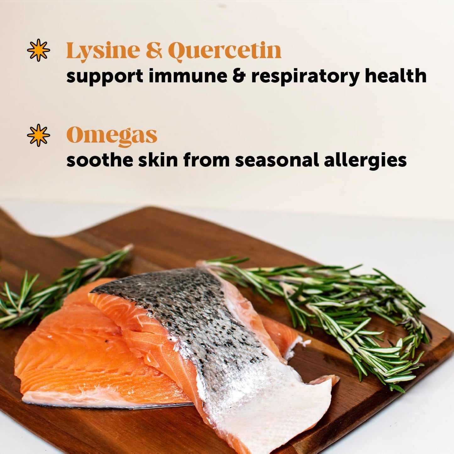 Cat Immune Support Supplement for Allergy Relief - Helps with Sneezing, Runny Nose, and Watery Eyes - Omega 3s, Lysine, Antioxidants, and Colostrum - Chicken Flavor - 30 Day Supply