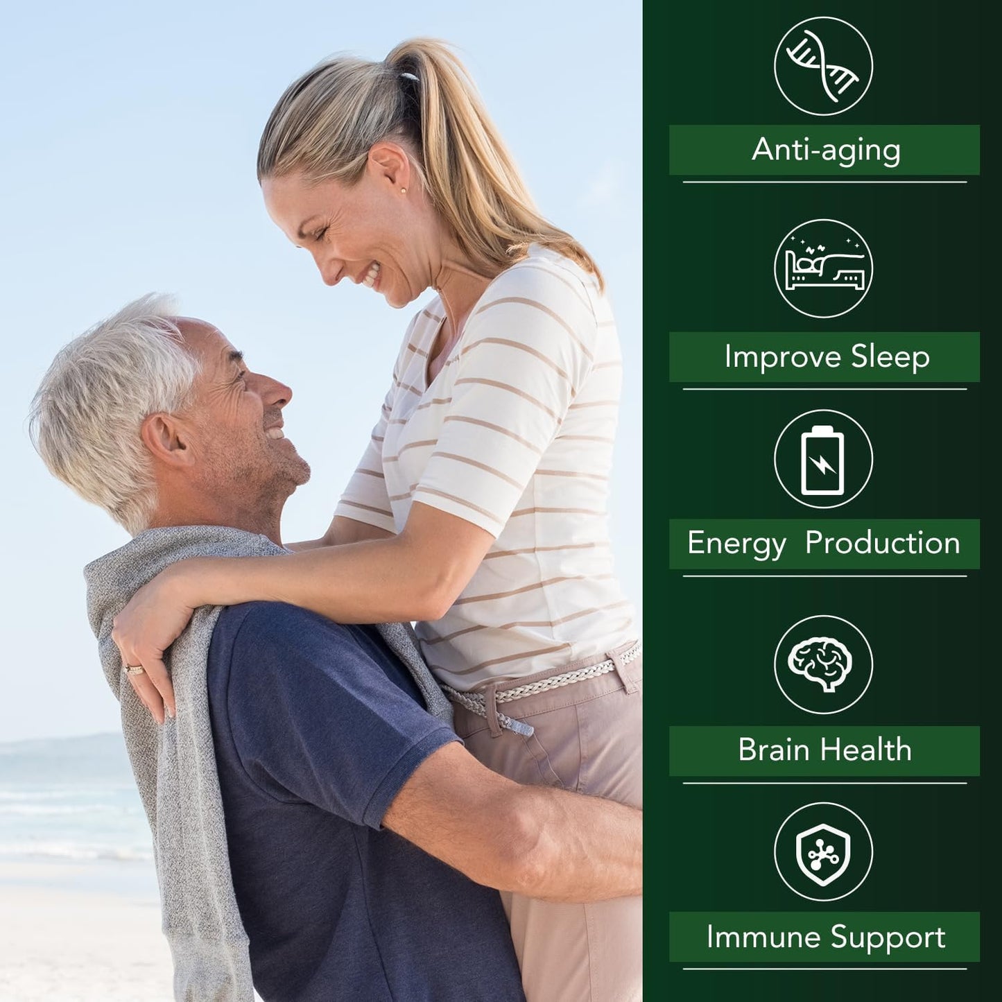 CELFULL NAD+ Supplement with Resveratrol, Nicotinamide Riboside, and Quercetin - Boost Cellular Energy and Stamina - 30000mg/Bottle - Anti Aging Formula