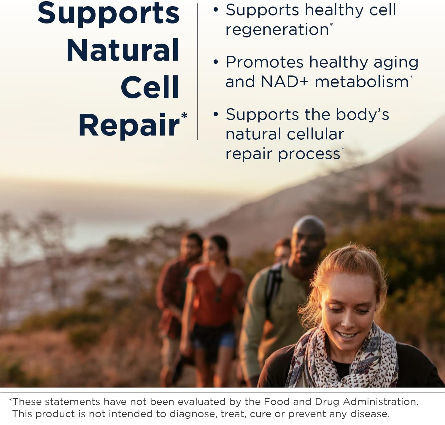 CellGuard-NR NAD+ Supplement with Resveratrol & Pterostilbene for Cellular Repair & Healthy Aging - 60 Vegan Capsules
