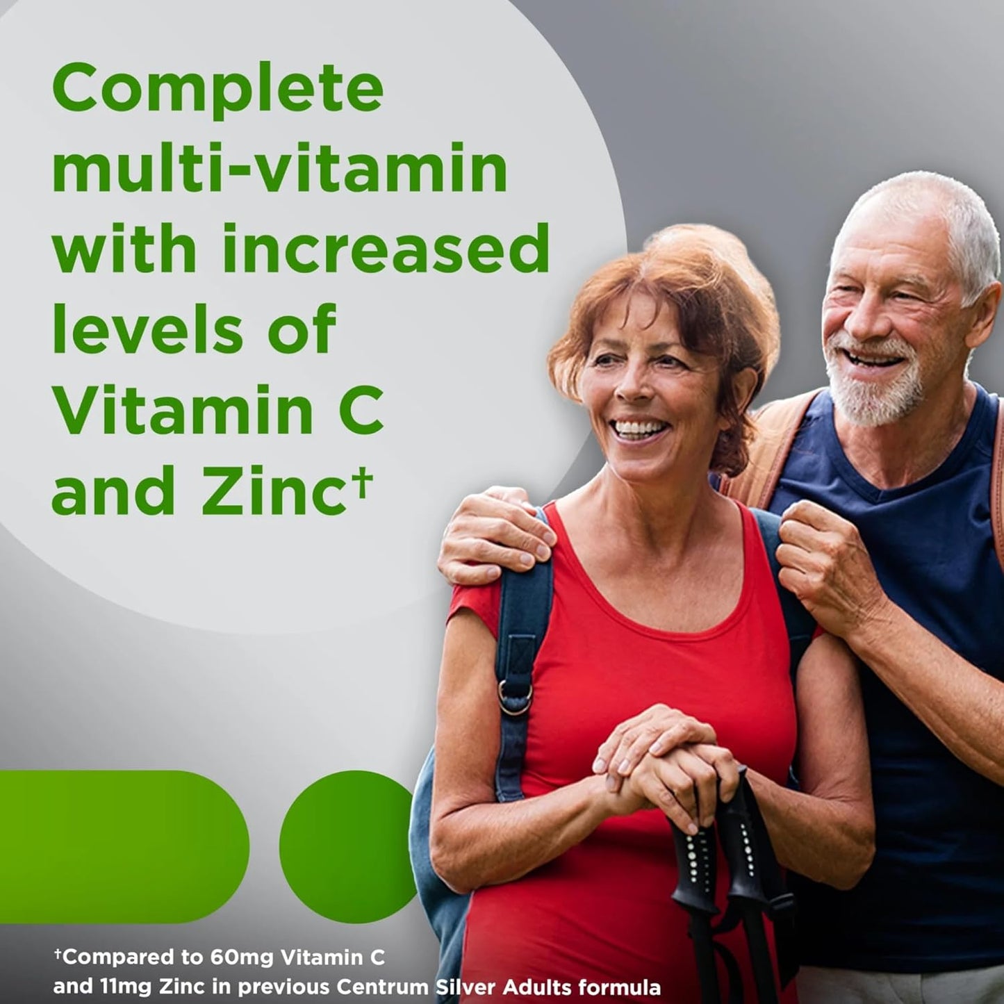 Centrum Silver Adults 50 Plus Vitamins - Multivitamin Supplement for Men and Women - 125 Count Pack