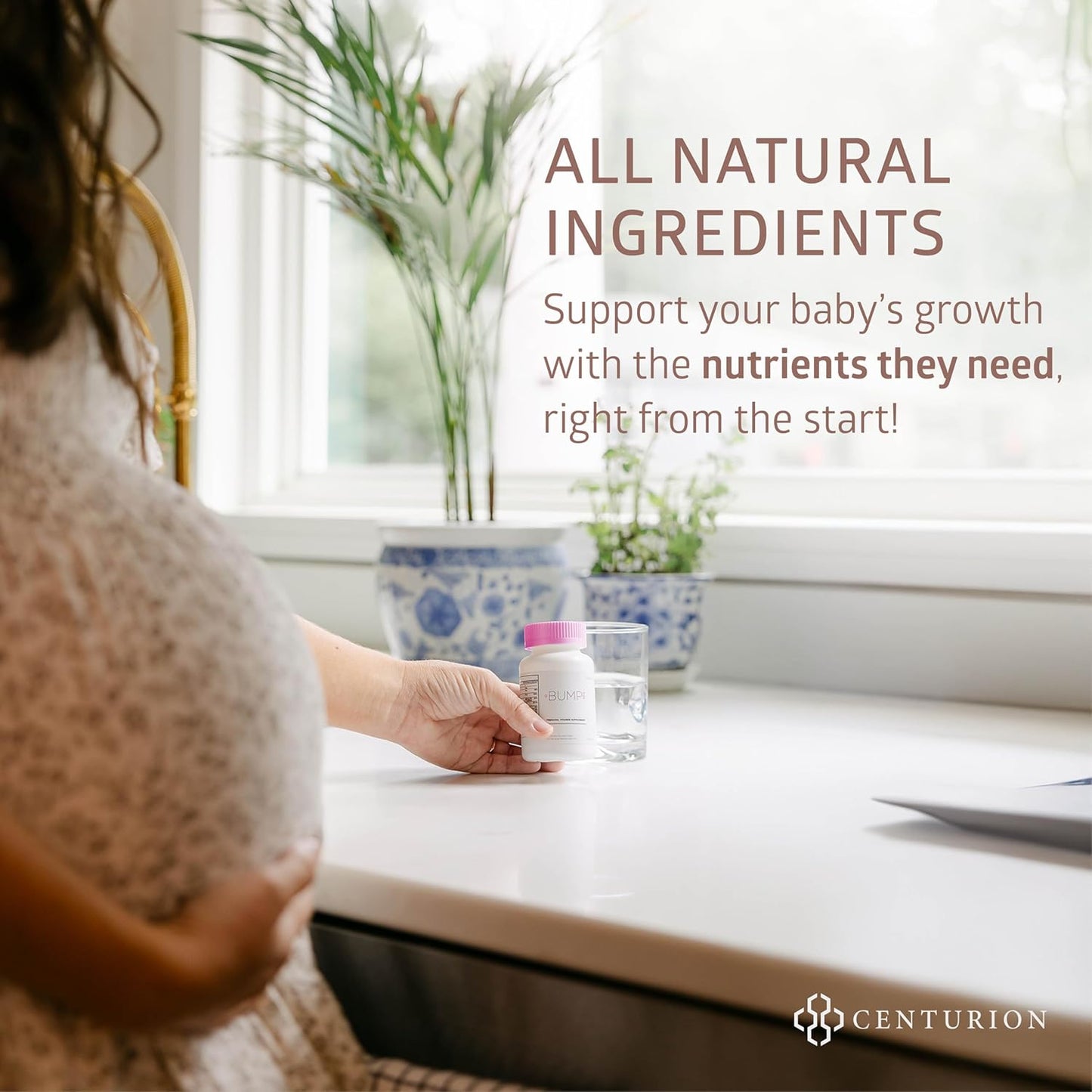 Centurion Labs Premium Prenatal Vitamins with DHA, EPA, Folate, and Vitamin B12 - All Natural Pregnancy Supplement for Fetal Development and Support - 30 Softgels