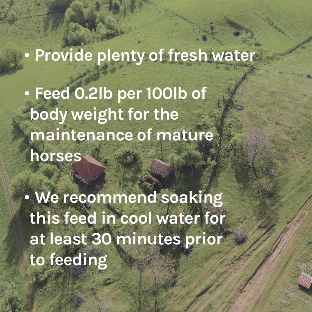 Certified Organic Low Starch Horse Feed for Metabolic Disorders | Corn and Soy-Free | 16% Protein | Non-GMO | 40 lbs