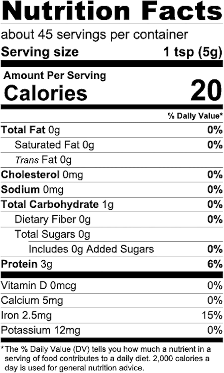 Certified Organic Spirulina Powder - 5 oz Vegan Superfood Rich in Nutrients for Immune Support & Optimal Health