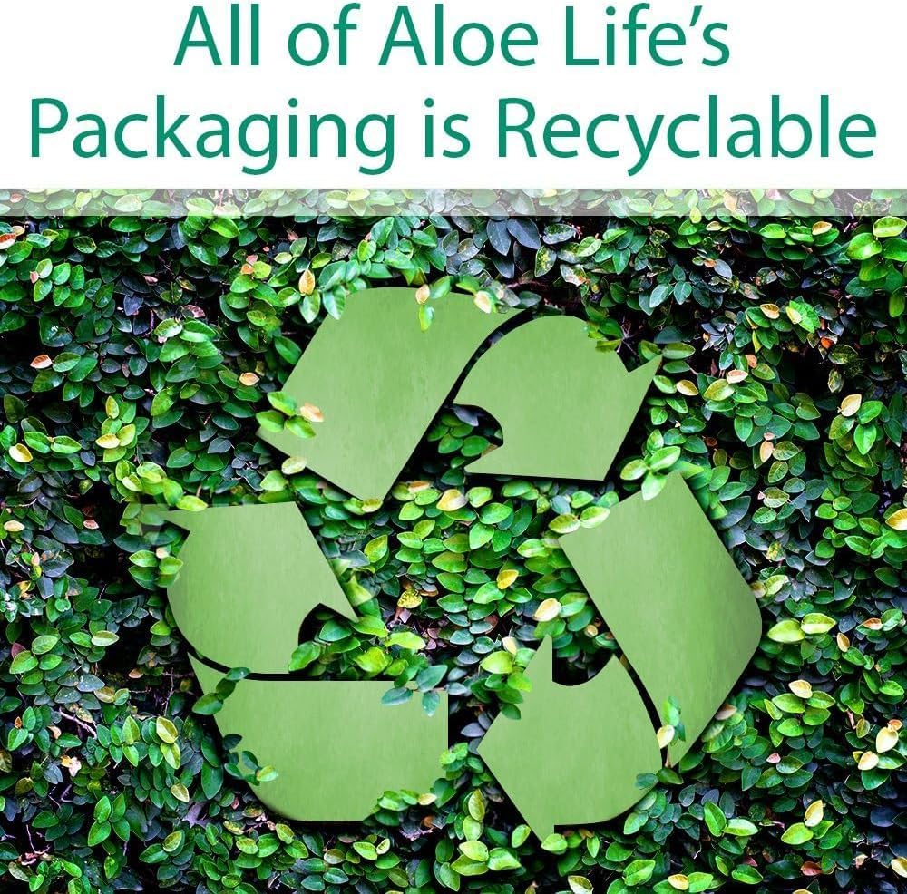 Certified Organic Whole Leaf Aloe Vera Juice with Trace Minerals - Gluten-Free (16 oz)