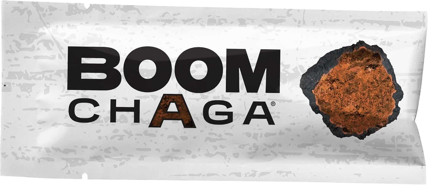 Chaga Mushroom Superdrink Concentrate, Antioxidants for Inflammation & Immunity, Heart Health Support, Oxalate-Free, 31 Packets