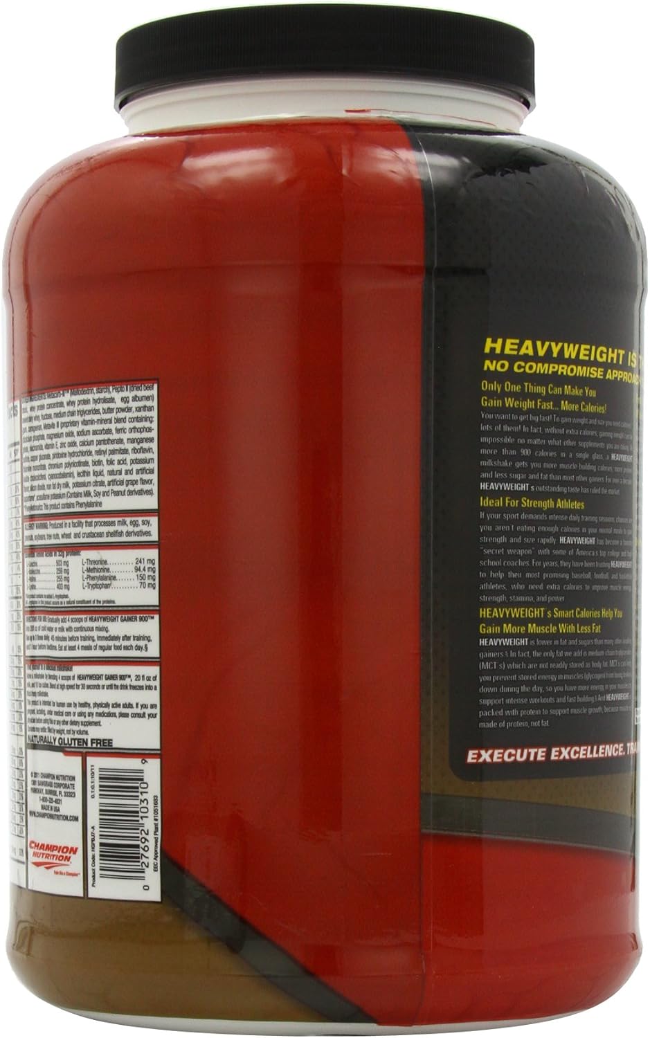 Champion Nutrition HV Gainer 900 Peanut Plus Jelly - 7.15 lb Weight Gain Supplement