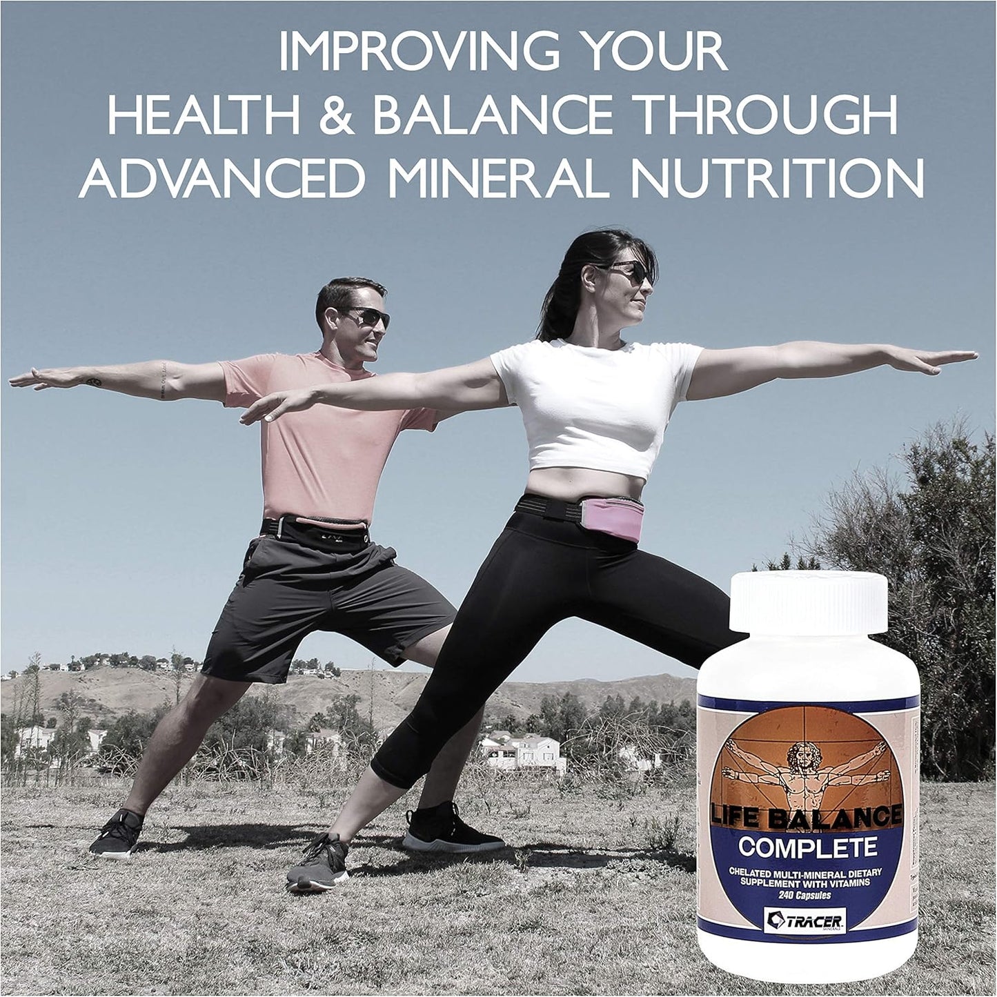 Chelated Multi-Mineral Dietary Supplement with Vitamins - Real Amino Acid Chelated Trace Minerals - Fill Nutritional Gaps - Made in USA - 240 Capsules