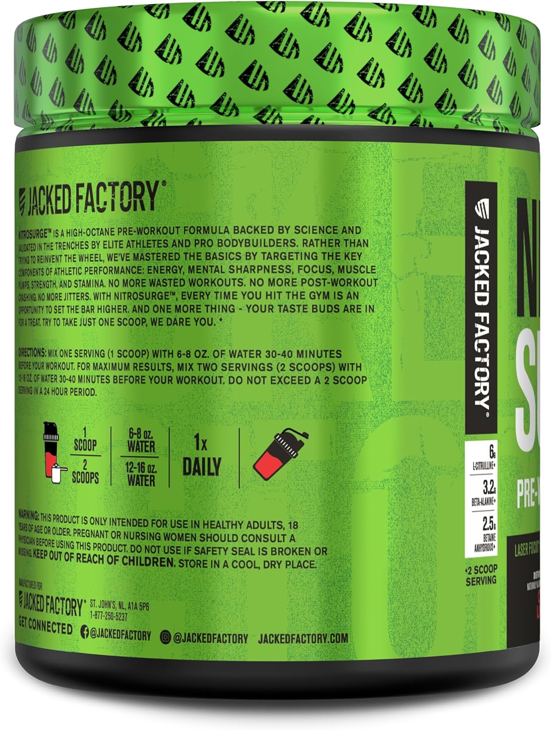 Cherry Limeade Pre Workout Creatine Powder for Muscle Growth and Strength Boost