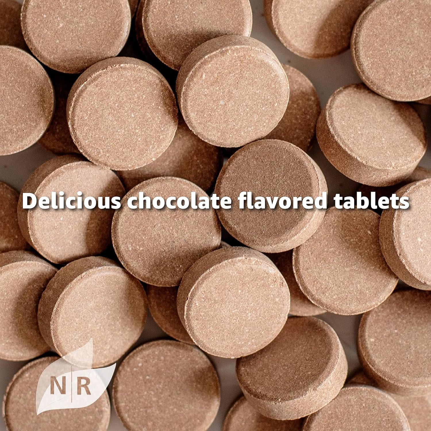 Chewable Chocolate Probiotic Capsules with Multi-Enzymes for Digestive Health - 60 Ct