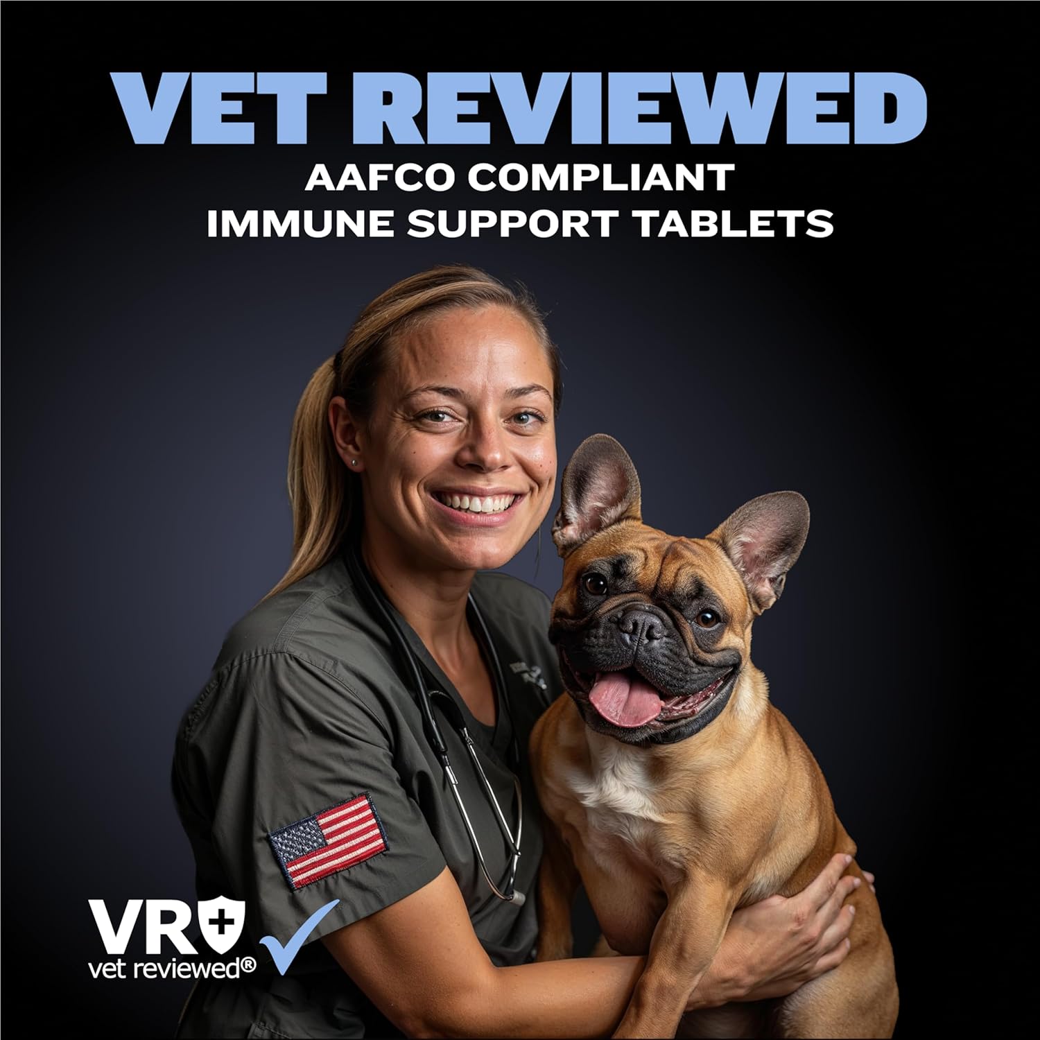 Chewable Small Breed Dog Immune Support Tablets with Astaxanthin, Colostrum, Turmeric - Pet Vitamins for Puppy & Adult Dogs - 30 Tablets