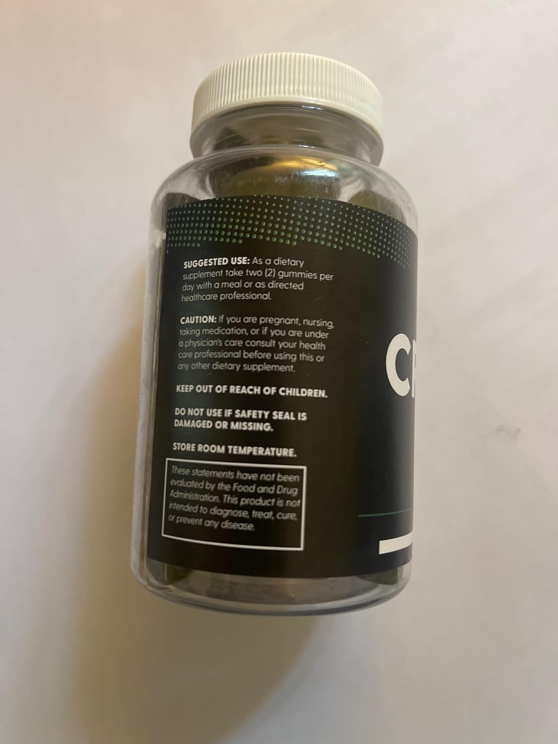 Chewable Sugar-Free Creatine Monohydrate Gummies for Men & Women - 5g with L-Theanine & Vitamin B12 for Muscle Growth and Strength - Bodybuilding Supplement
