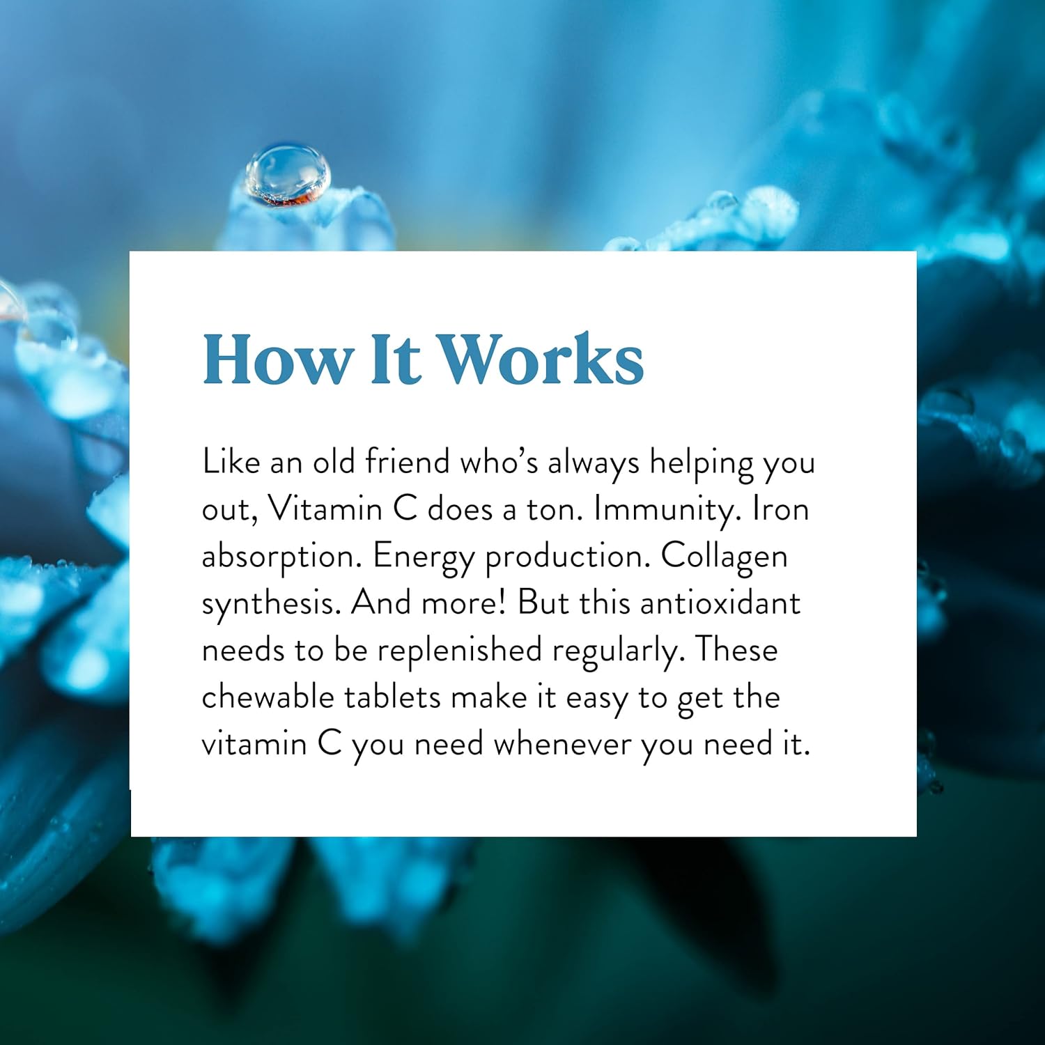 Chewable Vitamin C Tablets - 90 Count - 250mg - Nature's Sunshine