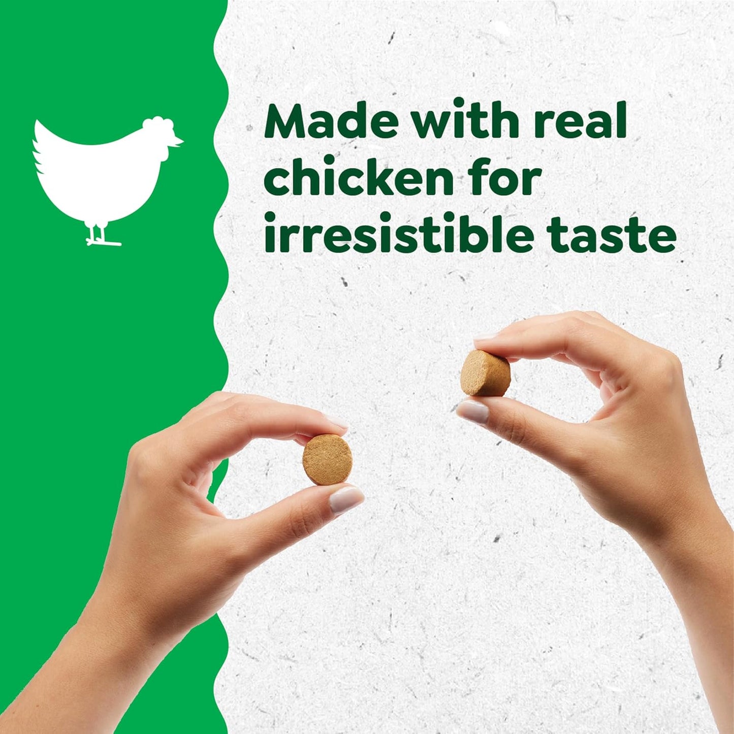 Chicken Flavor Greenies Digestive Health Probiotics Soft Chews for Dogs - 80 ct. Tub, 15.6 oz.