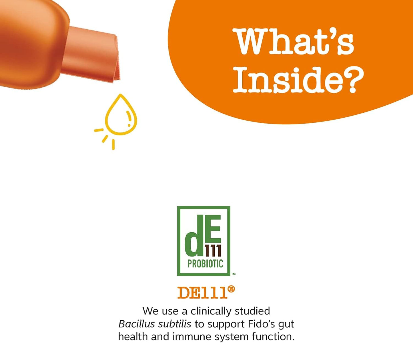 Chicken Flavor Probiotic Infusions for Dogs - 500 Million CFU for Gut Health & Immune Support