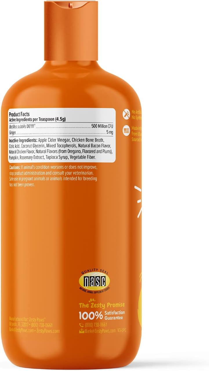 Chicken Flavor Probiotic Infusions for Dogs - 500 Million CFU for Gut Health & Immune Support