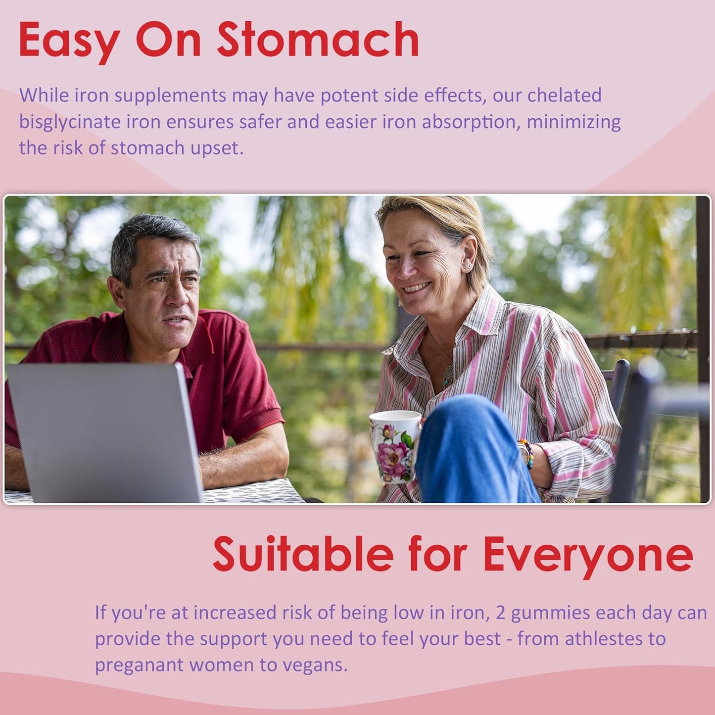 Children's Bone Health & Energy Support Bundle - Calcium & Iron Supplements