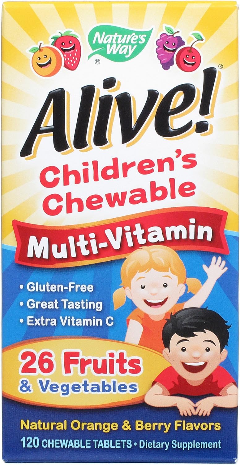 Children's Multivitamin Chewables - Nature's Way Alive, 120 Tablets
