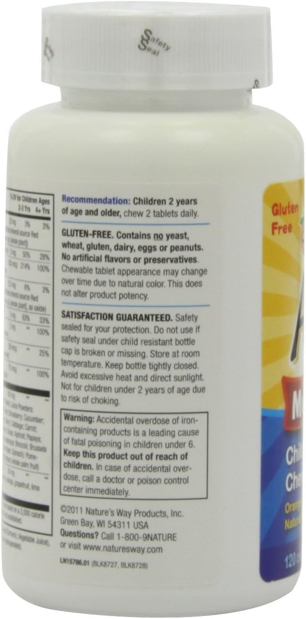 Children's Multivitamin Chewables - Nature's Way Alive, 120 Tablets