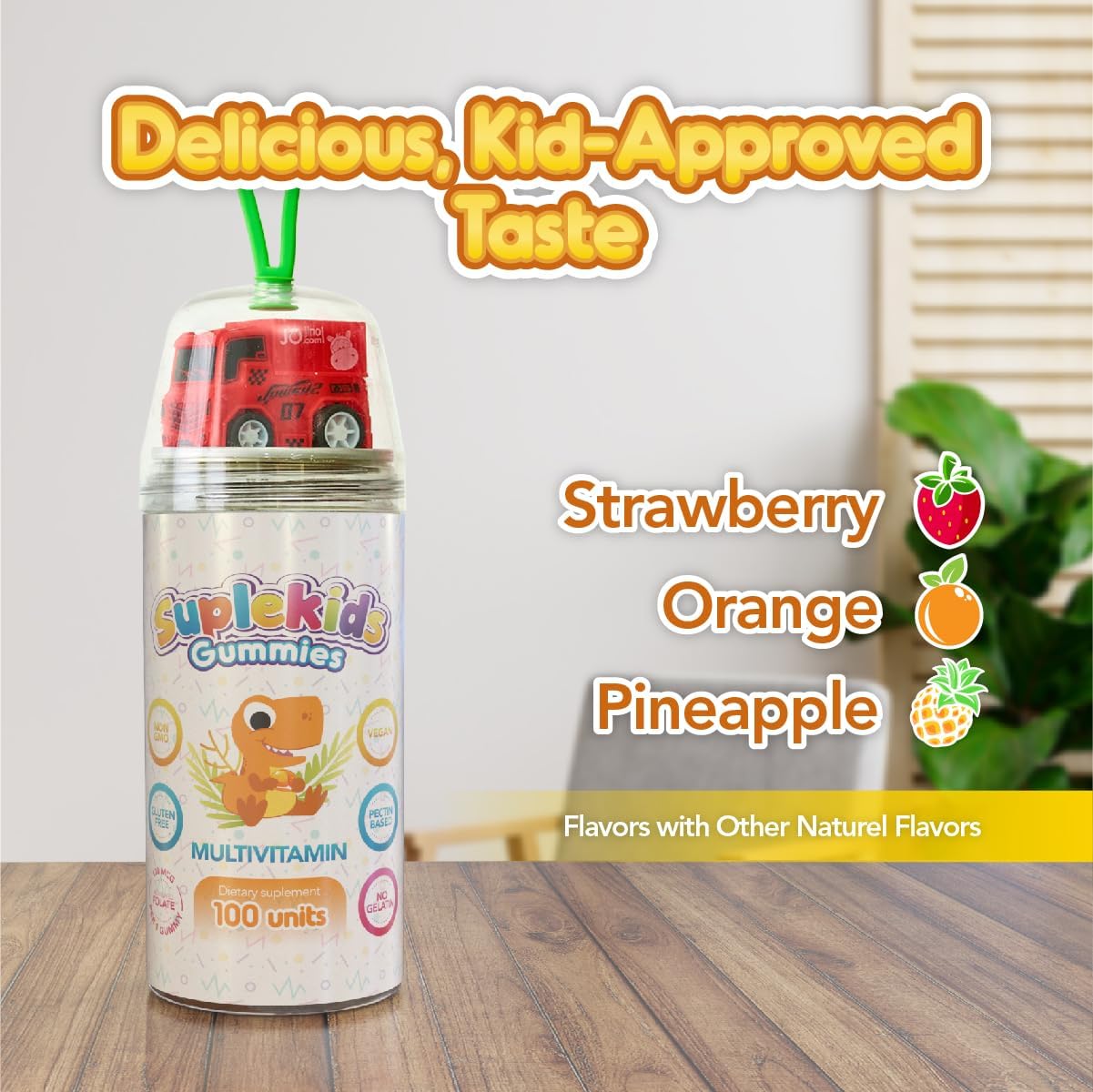 Children's Multivitamin Gummies - Suplekids Kids Vitamins for Immune Support
