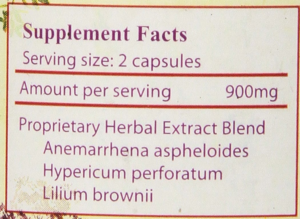 Chi's Enterprise Chi Happiness Supplement - 120 Capsules, 450mg - Natural Mood Support