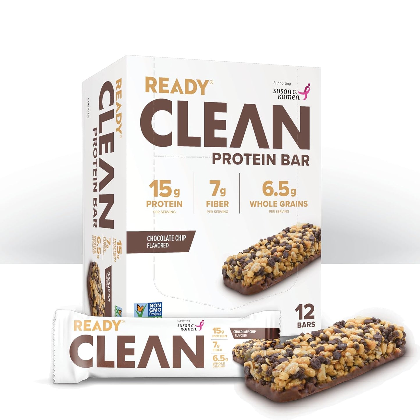 Chocolate Chip Ready Clean Protein Bar - Delicious and Nutritious Snack for On-the-Go Energy Boost
