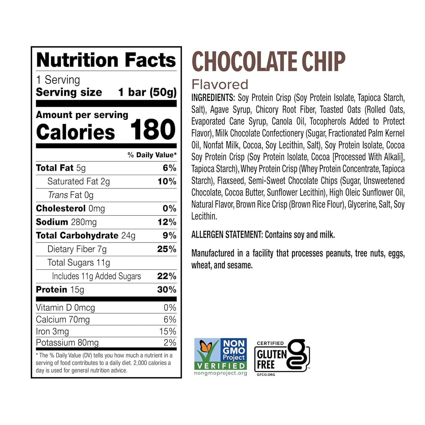 Chocolate Chip Ready Clean Protein Bar - Delicious and Nutritious Snack for On-the-Go Energy Boost