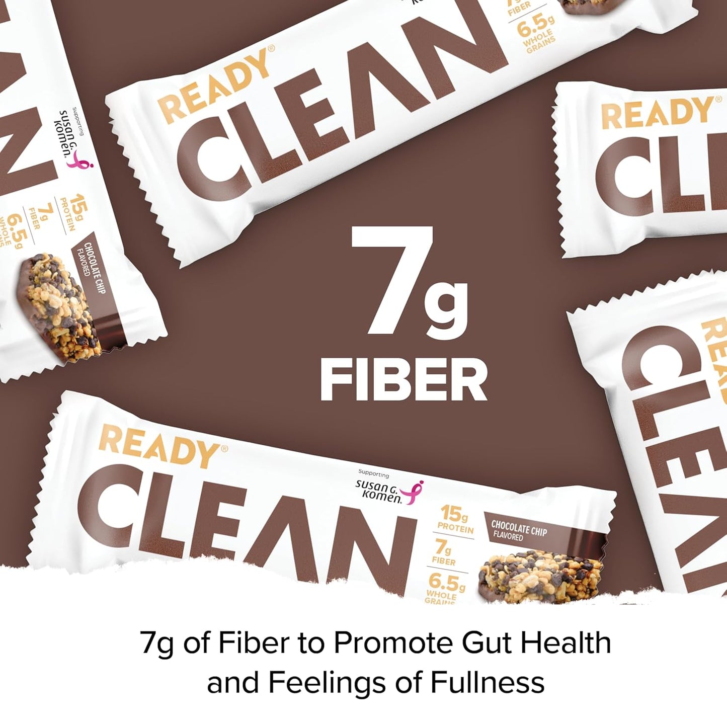 Chocolate Chip Ready Clean Protein Bar - Delicious and Nutritious Snack for On-the-Go Energy Boost