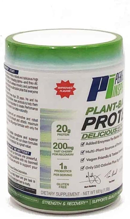 Chocolate Delight Plant Protein Powder with 20g Protein, Probiotics, Digestive Enzymes, and Fiber - 1.5lb Gluten Free Formula