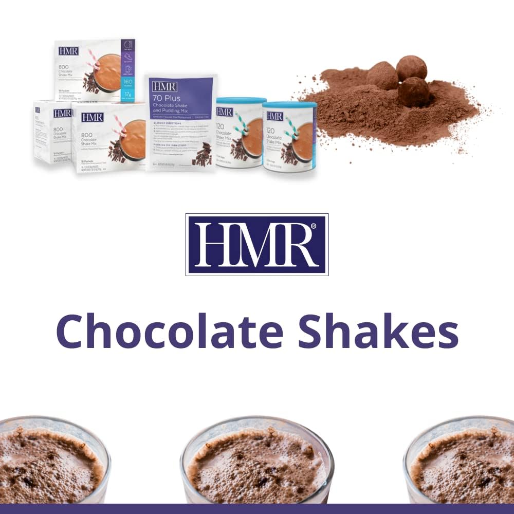 Chocolate Shake Meal Replacement Powder for Healthy Weight Loss - 12g Protein, Nutritional Drink with Low Calories (12 Servings)