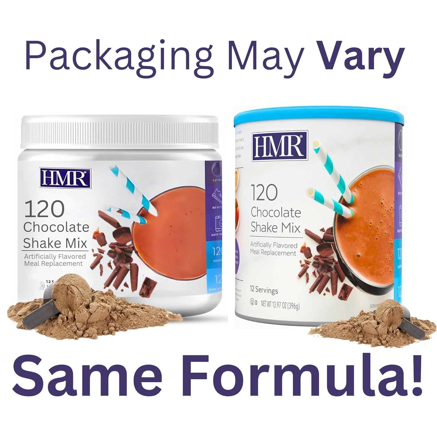 Chocolate Shake Meal Replacement Powder for Healthy Weight Loss - 12g Protein, Nutritional Drink with Low Calories (12 Servings)