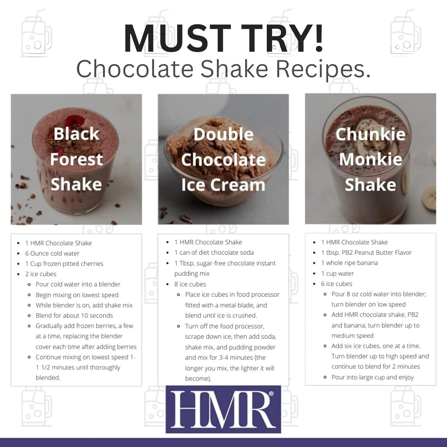 Chocolate Shake Meal Replacement Powder for Healthy Weight Loss - 12g Protein, Nutritional Drink with Low Calories (12 Servings)