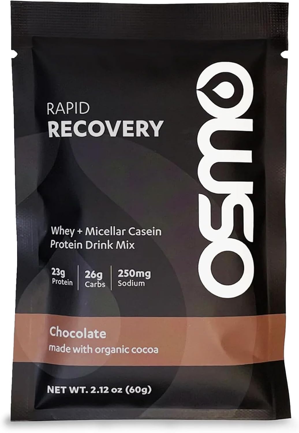 Chocolate Whey & Micellar Casein Protein Powder Blend for Rapid Recovery - All Natural, Muscle Repair, Boosts Glycogen - 8 Servings