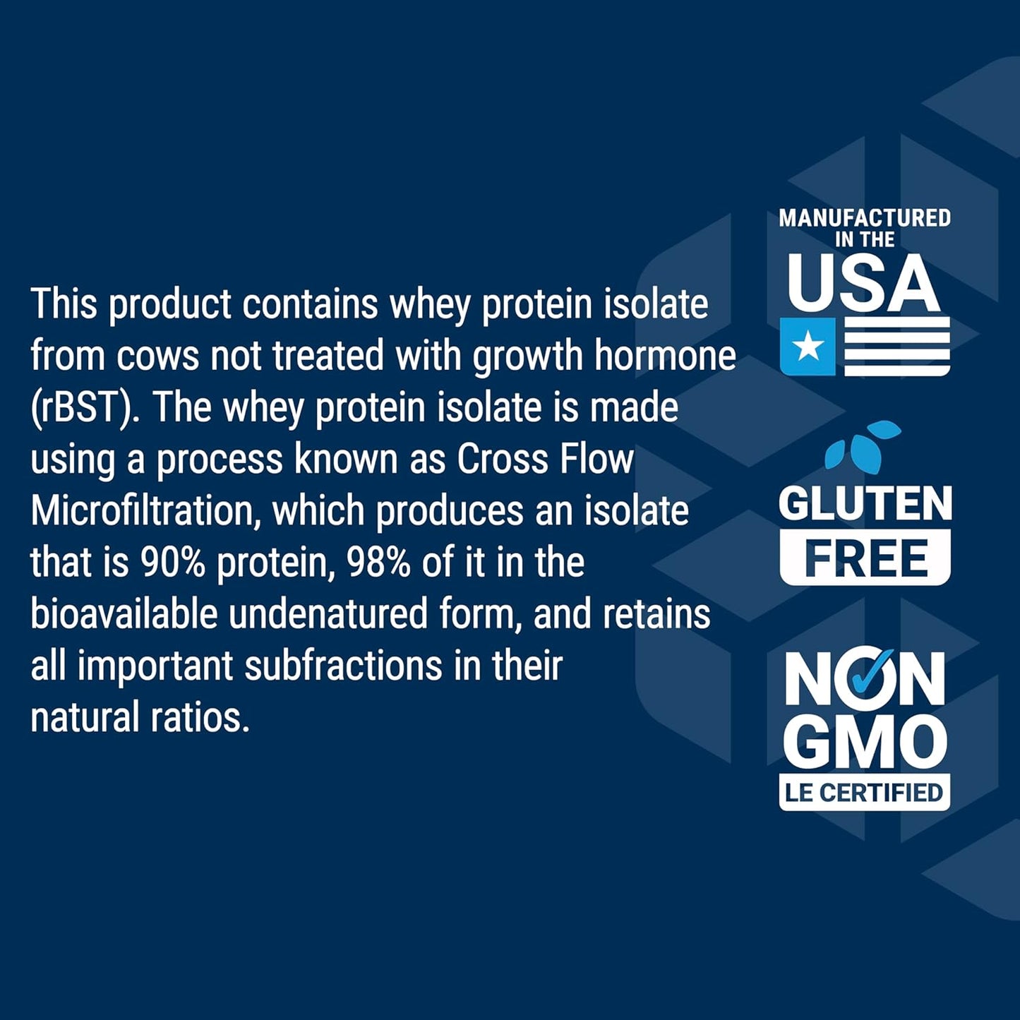 Chocolate Whey Protein Isolate: Boost Muscle Growth & Immune Health, No Sugar, Gluten Free, Non-GMO - 437g, 20 Servings