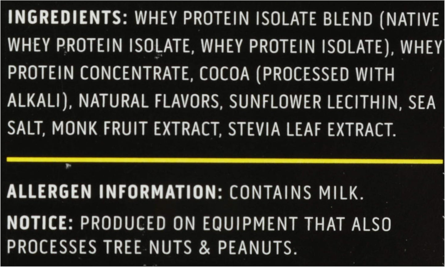 Chocolate Whey Protein Powder Packet - 1.16 OZ by Ascent